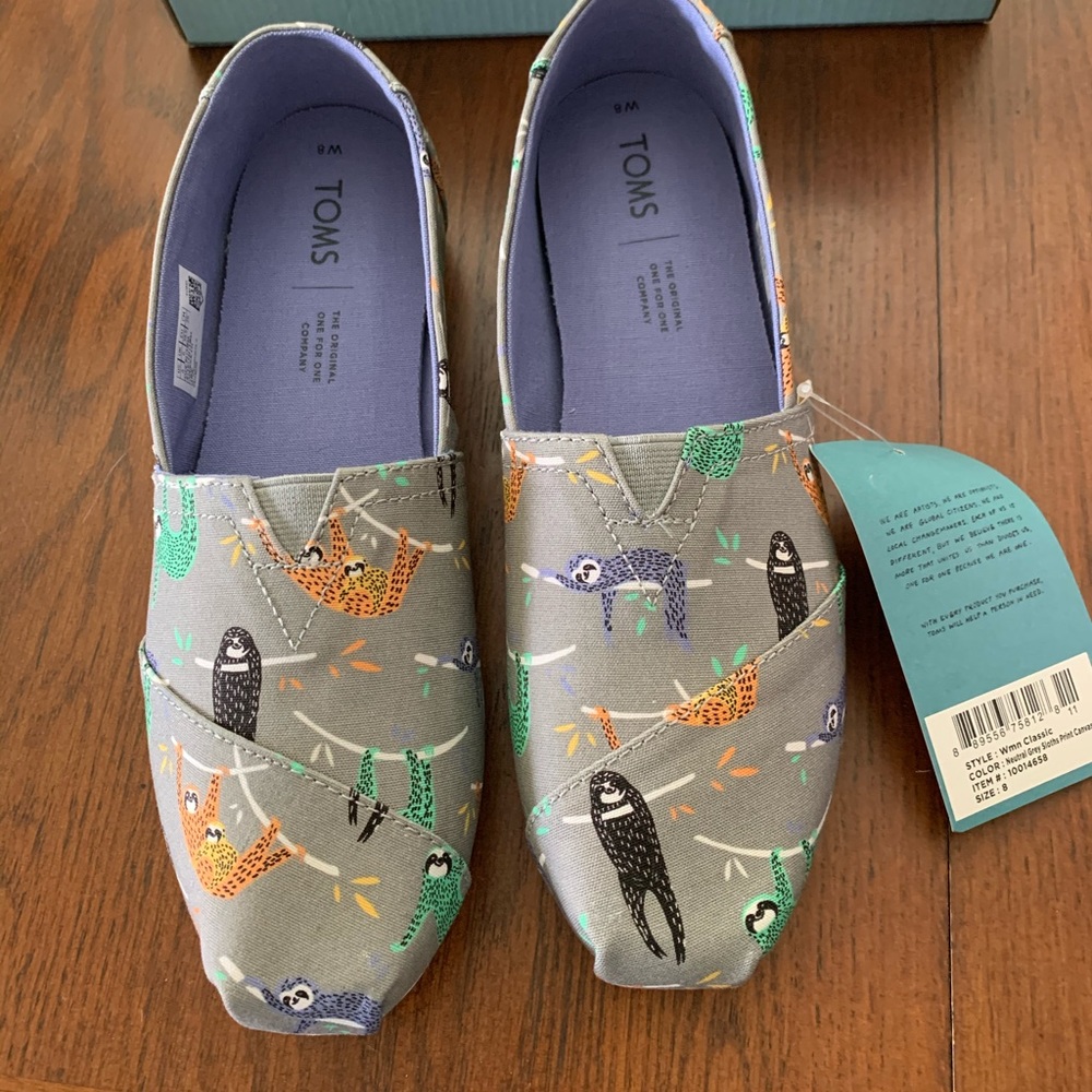 Brand new limited edition sloth Toms
